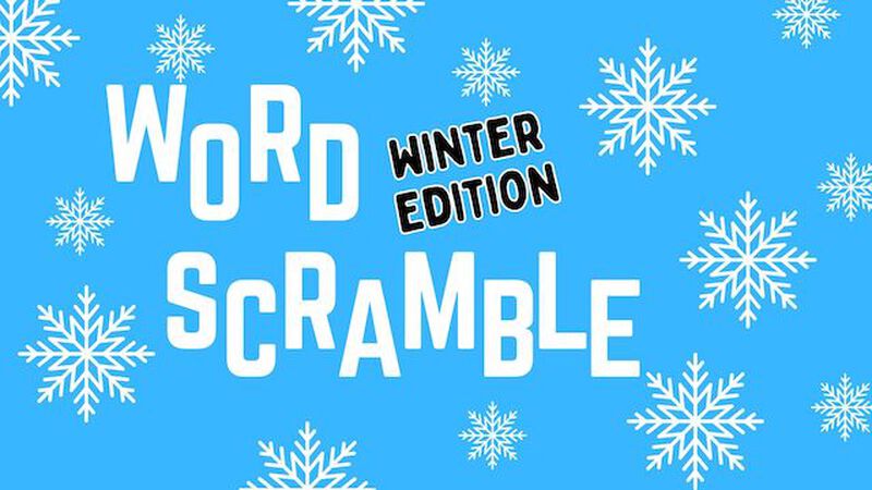 Word Scramble: Winter Edition